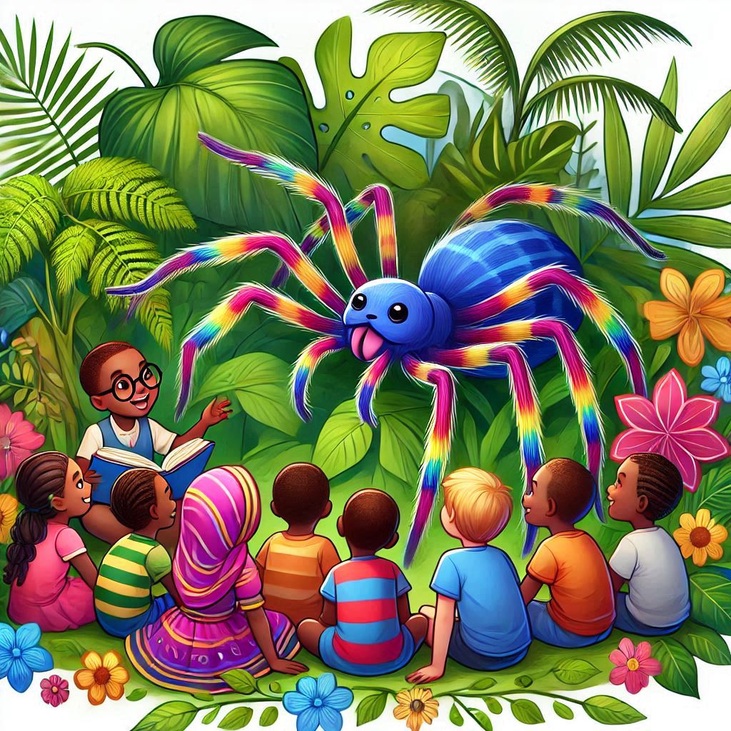 Why Ananse has Eight Skinny Legs