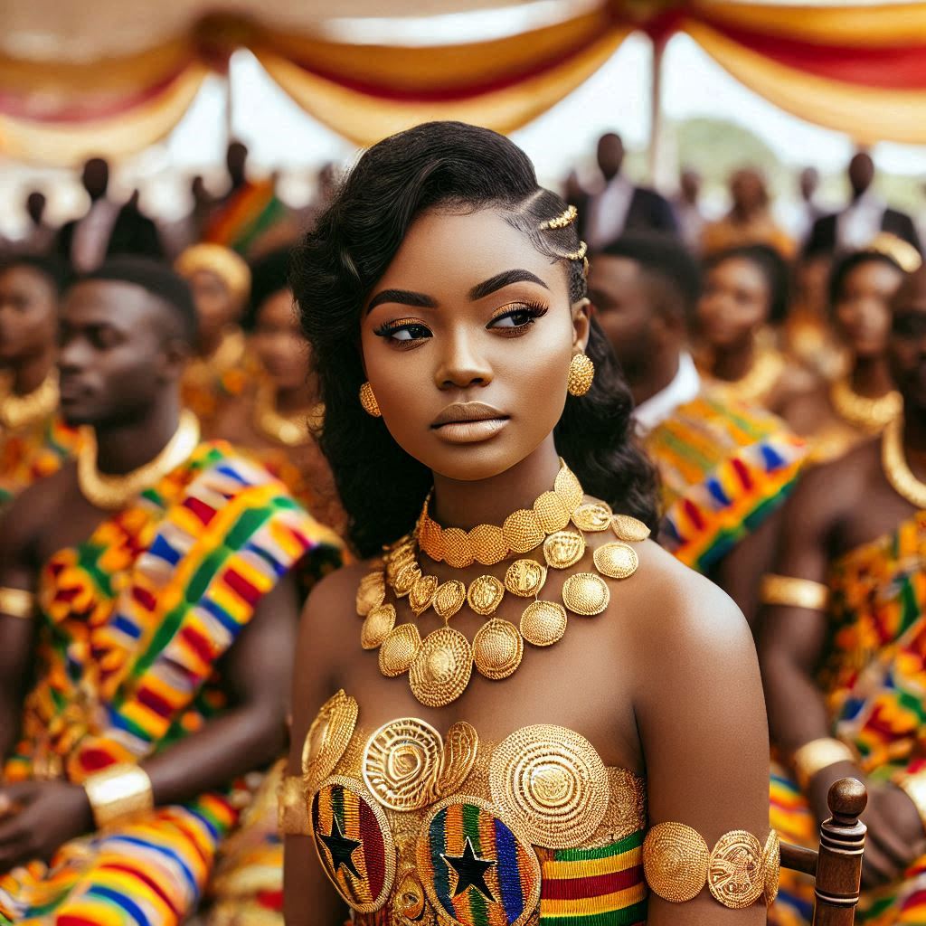 Celebrate Love: The Princess's Wedding - An Enchanting Akan Story