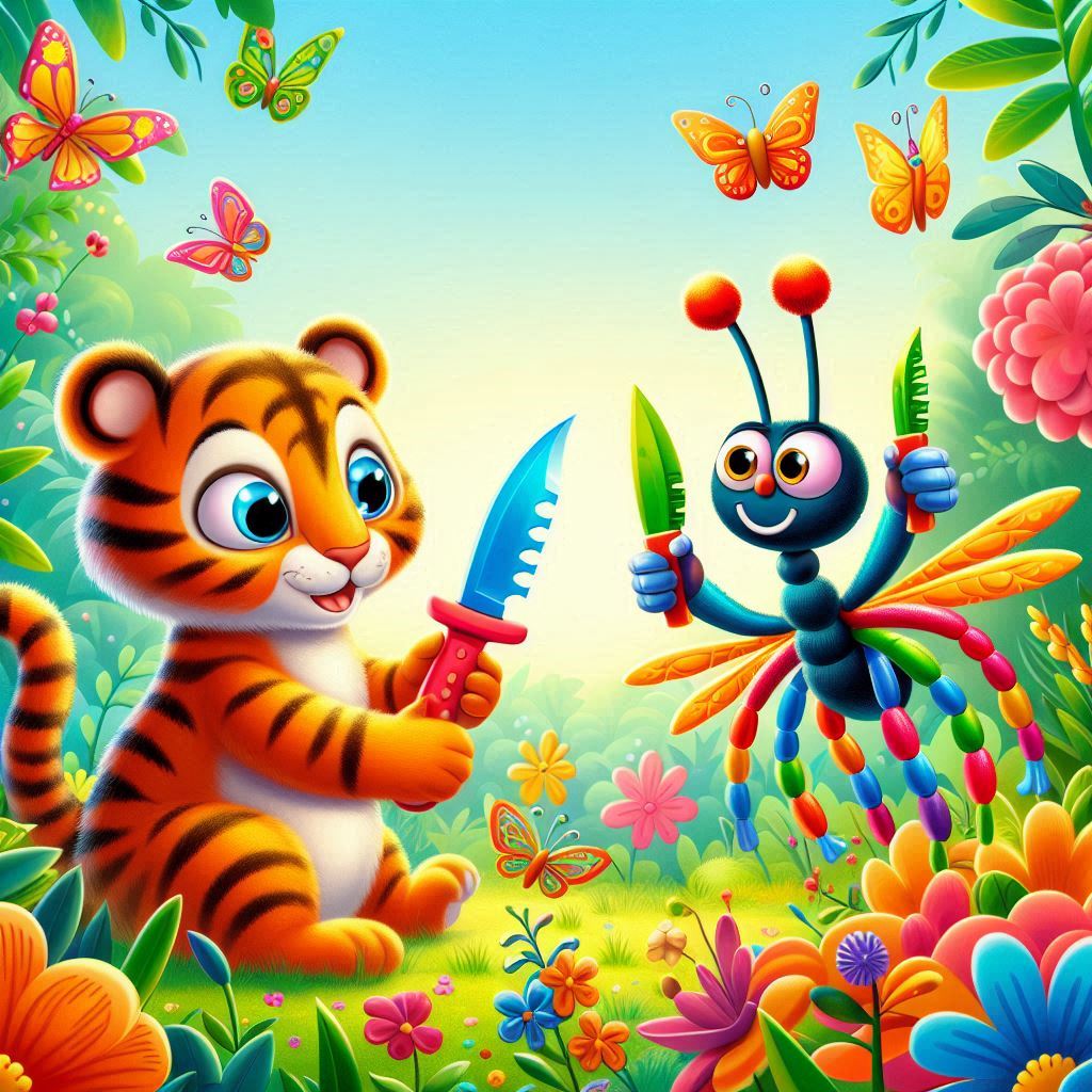 African Folktale: How Ananse Tricked Tiger with a Knife | West African Trickster Tales