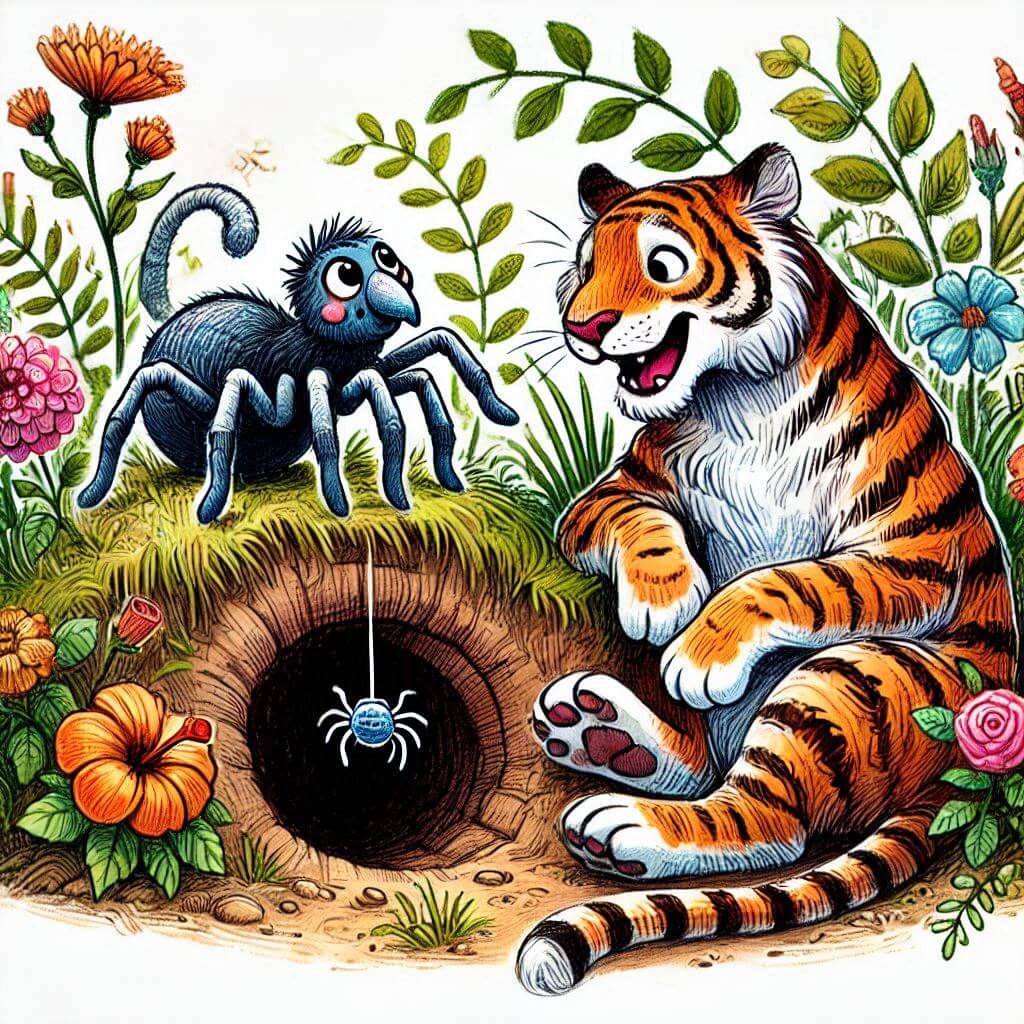 The Suspicious Spider: How Ananse Outsmarted Tiger's Death Plot