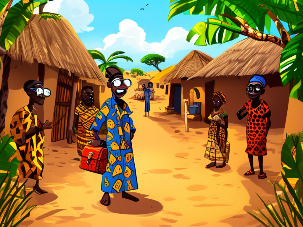 Ananse's Pork Plot: How the Spider Tricked His Wife with a Doctor's Disguise