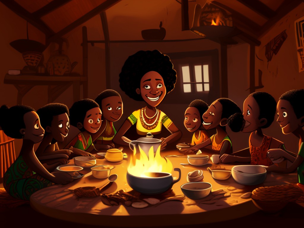 Ananse's Soup Scheme: The Spider's Failed Plot for Chicken Soup