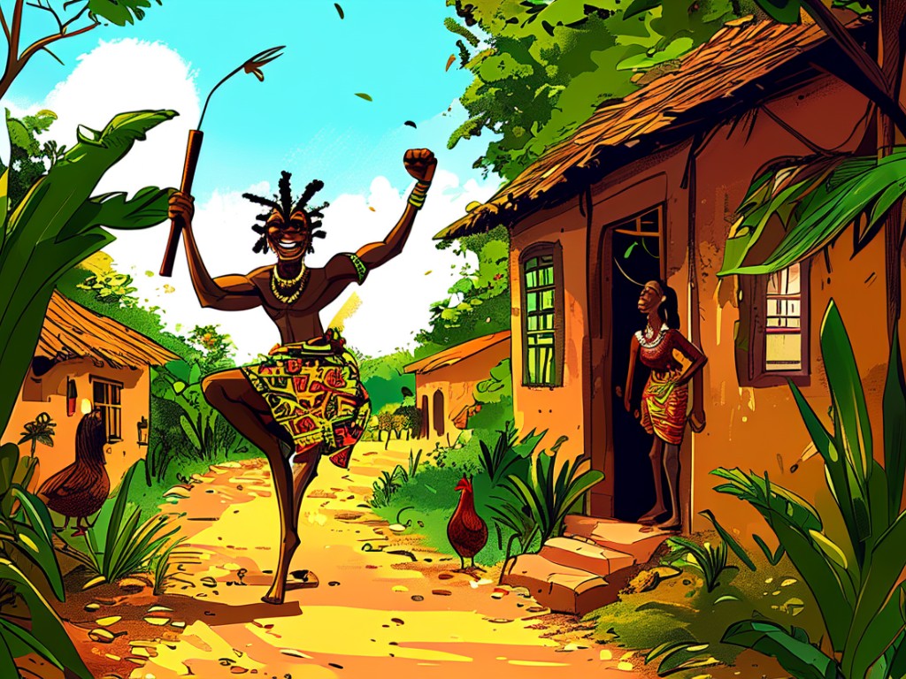 Ananse's Riding-Horse Humiliation: How Tacoomah Tricked the Spider in Love