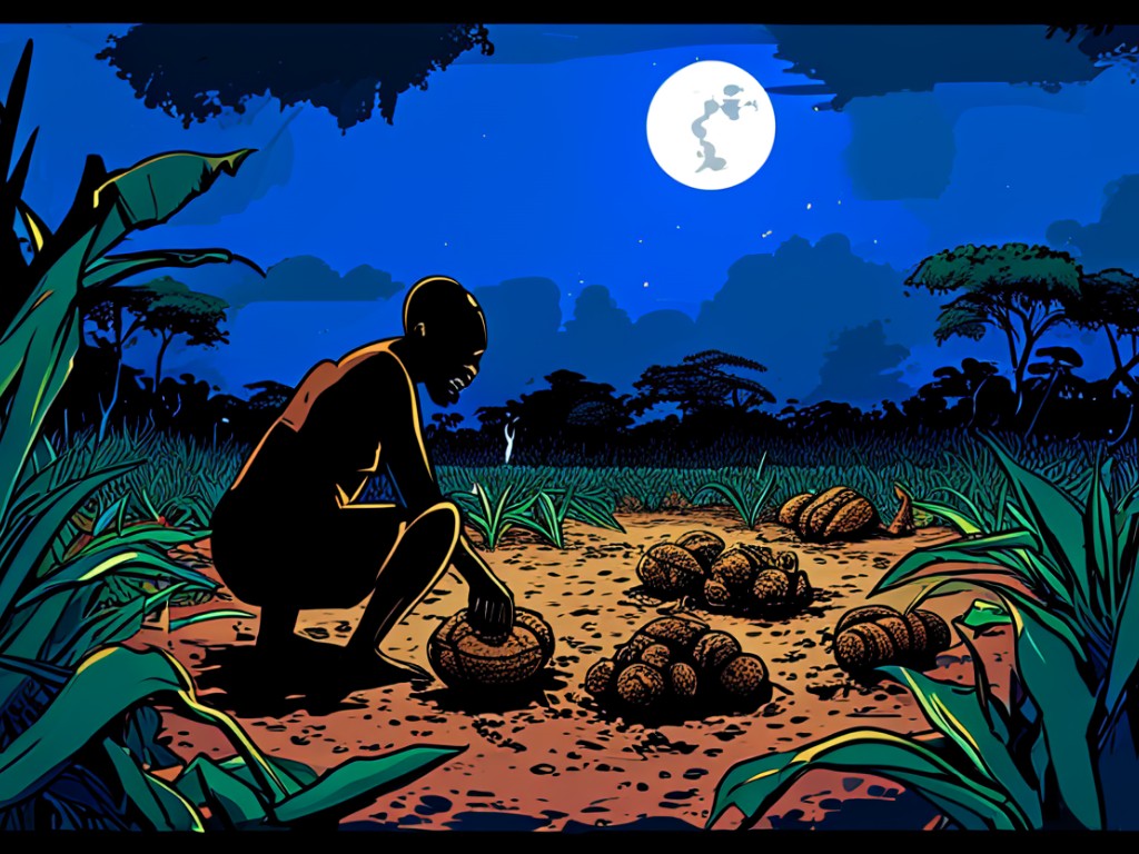 Ananse's Yam Plot: How the Spider Stole Tacoomah's Pork-Stuffed Feast