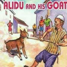 Alidu and his goat