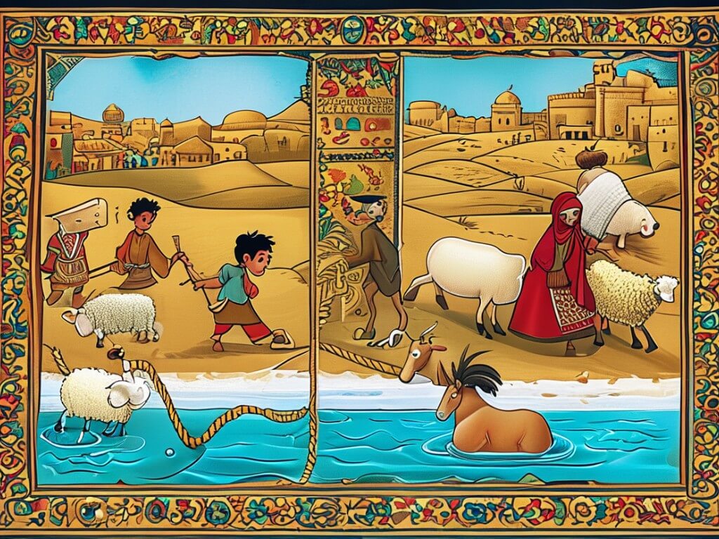 The Apprentice Thief: How a Boy Outwitted His Uncle - A Middle Eastern Folk Tale
