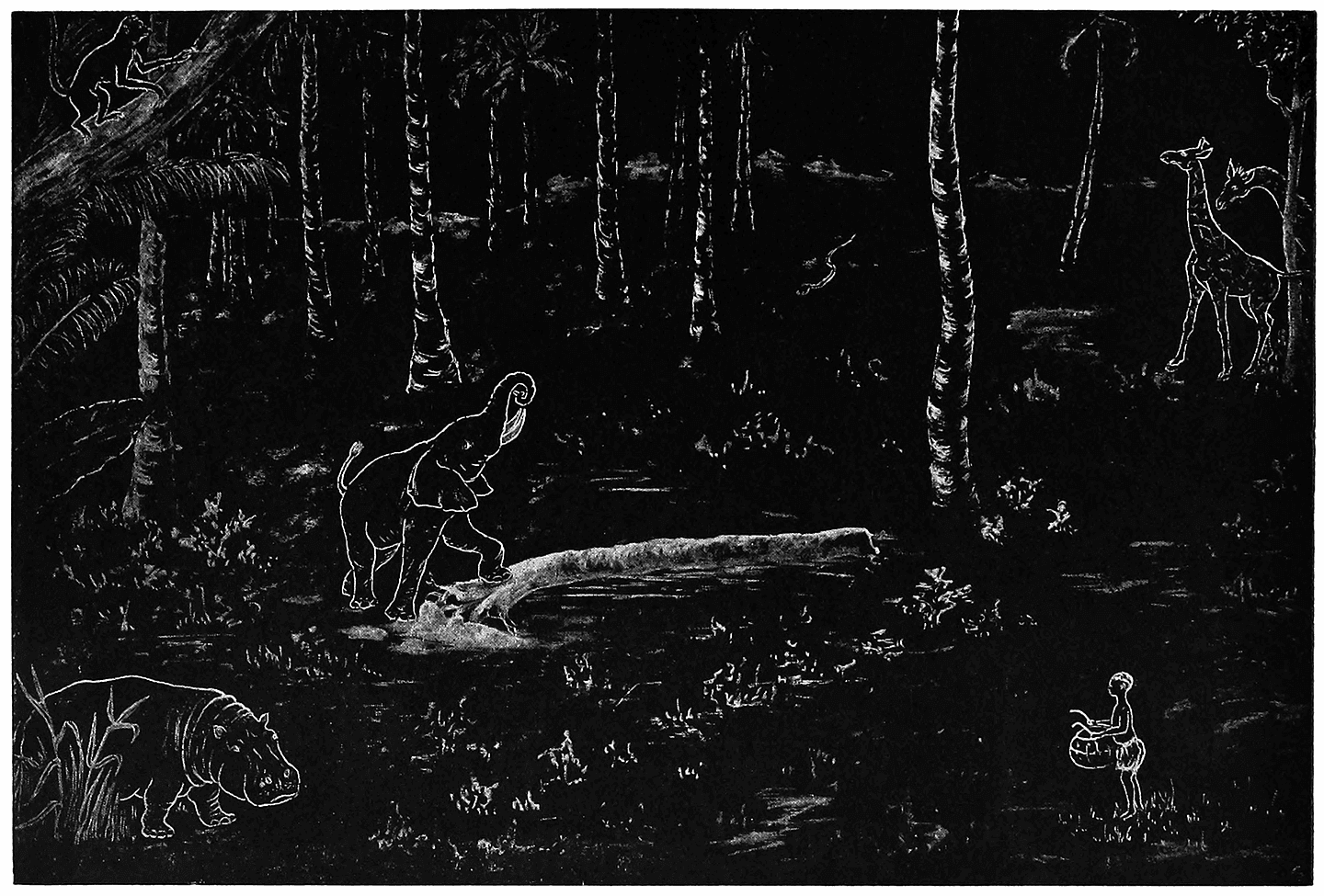 HOW BEASTS AND SERPENTS FIRST CAME INTO THE WORLD