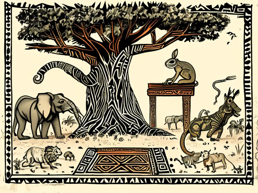 KING CHAMELEON AND THE ANIMALS