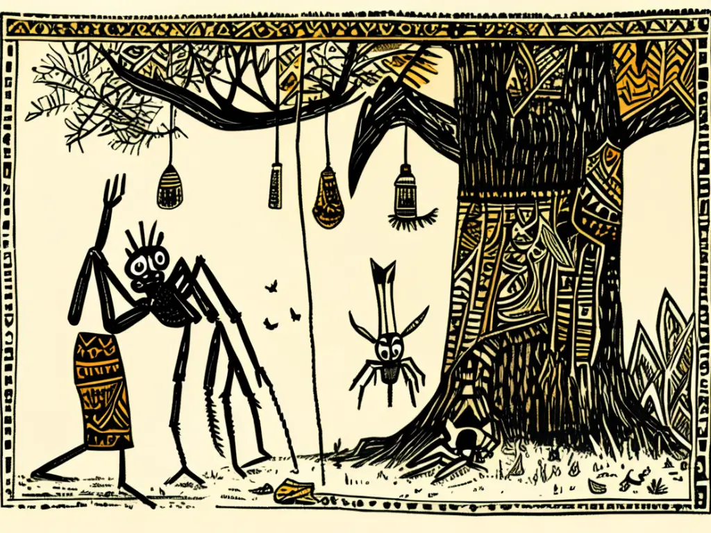 The Greedy Spider's Folly: How Selfishness Cost Him an Elephant