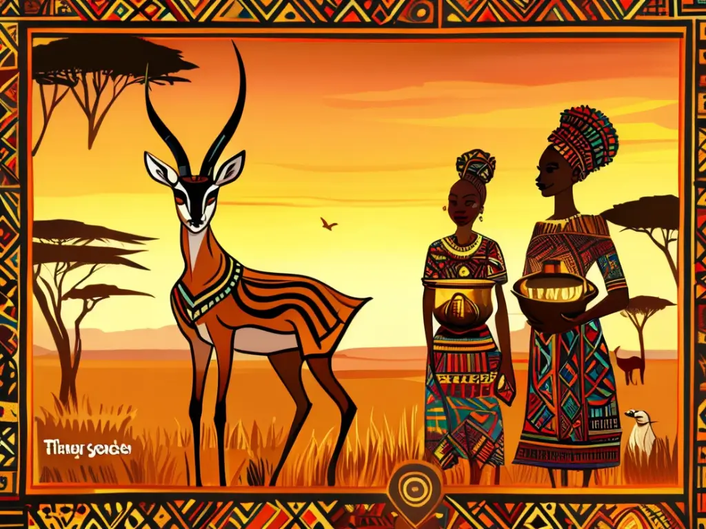 How the Gazelle Won His Wife