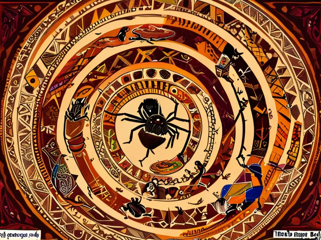 The Spider Passes on a Debt: Ancient African Folktale of Cunning and Consequence