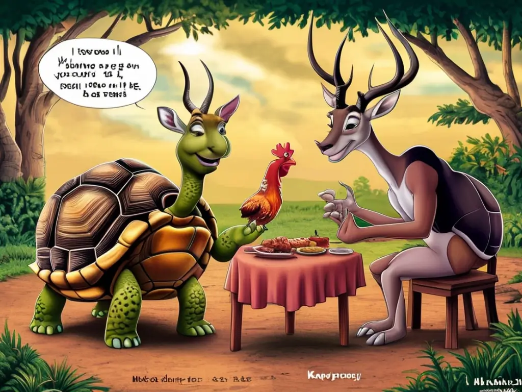 Tortoise in a Race: West African Folklore Tales