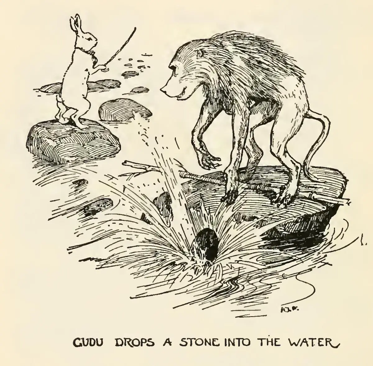 How Isuro the Rabbit Tricked Gudu