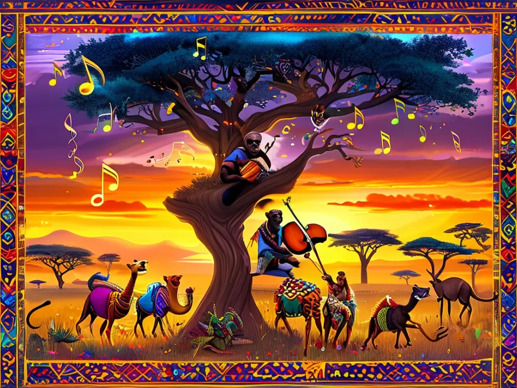 The Monkey and the Magic Fiddle