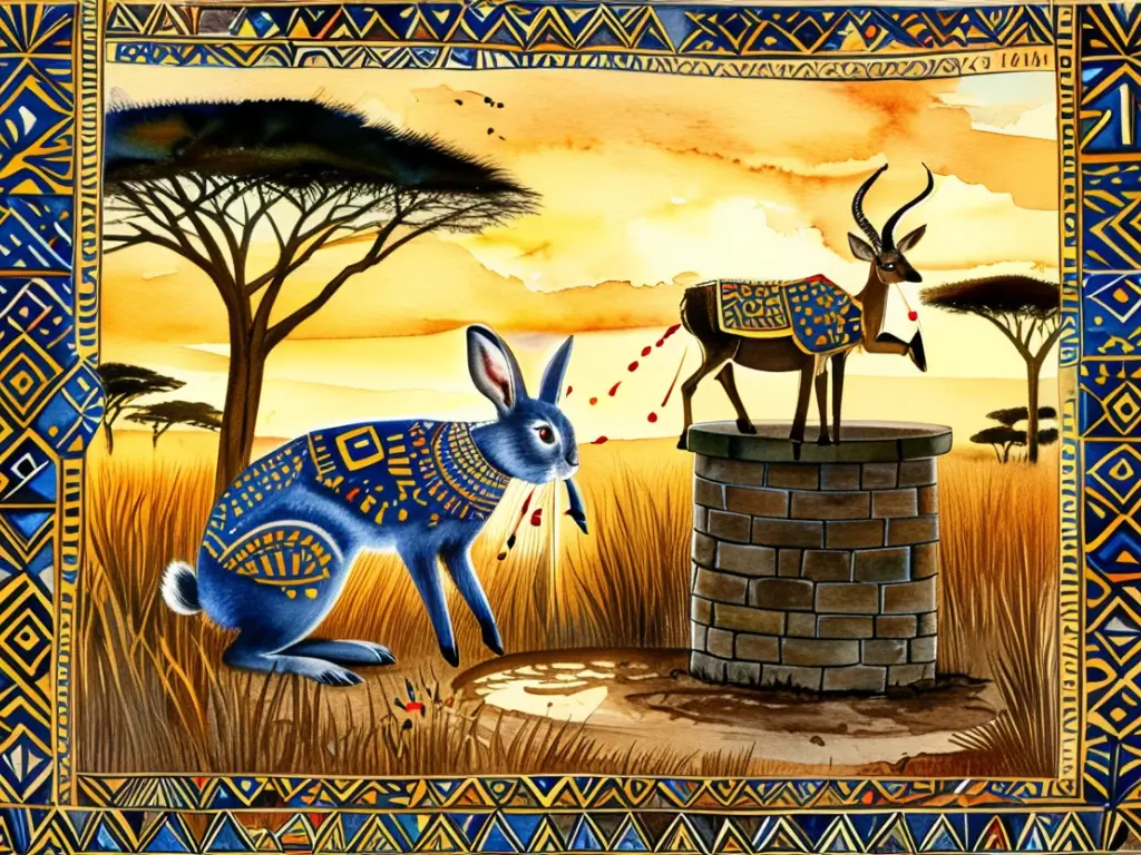 The Clever Rabbit and the Hardworking Antelope