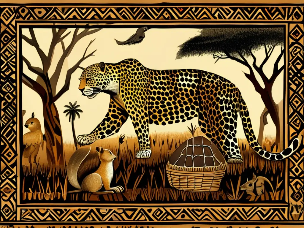 The Leopard's Famine: An African Folktale of Survival, Sacrifice, and Betrayal