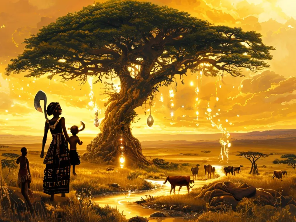 The Magic Eggs and the Brave Mother: A Southern African Folktale of Courage and Transformation