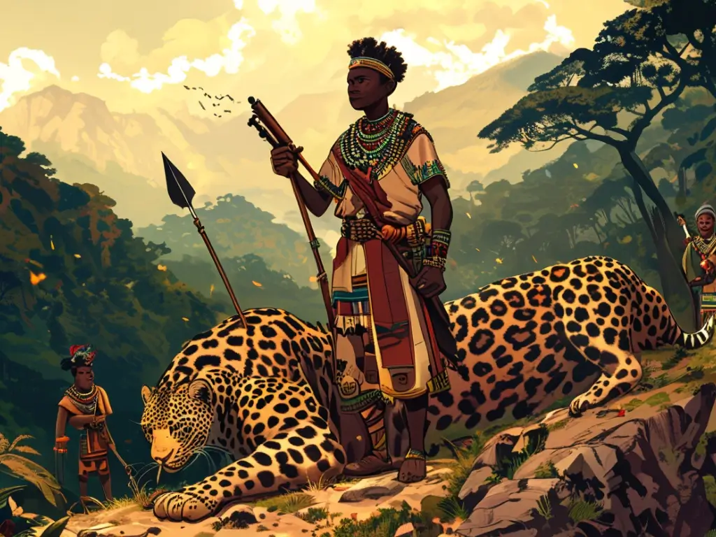 The Legend of Mkaah Jeechonee and the Noondah: A Traditional African FolkTale