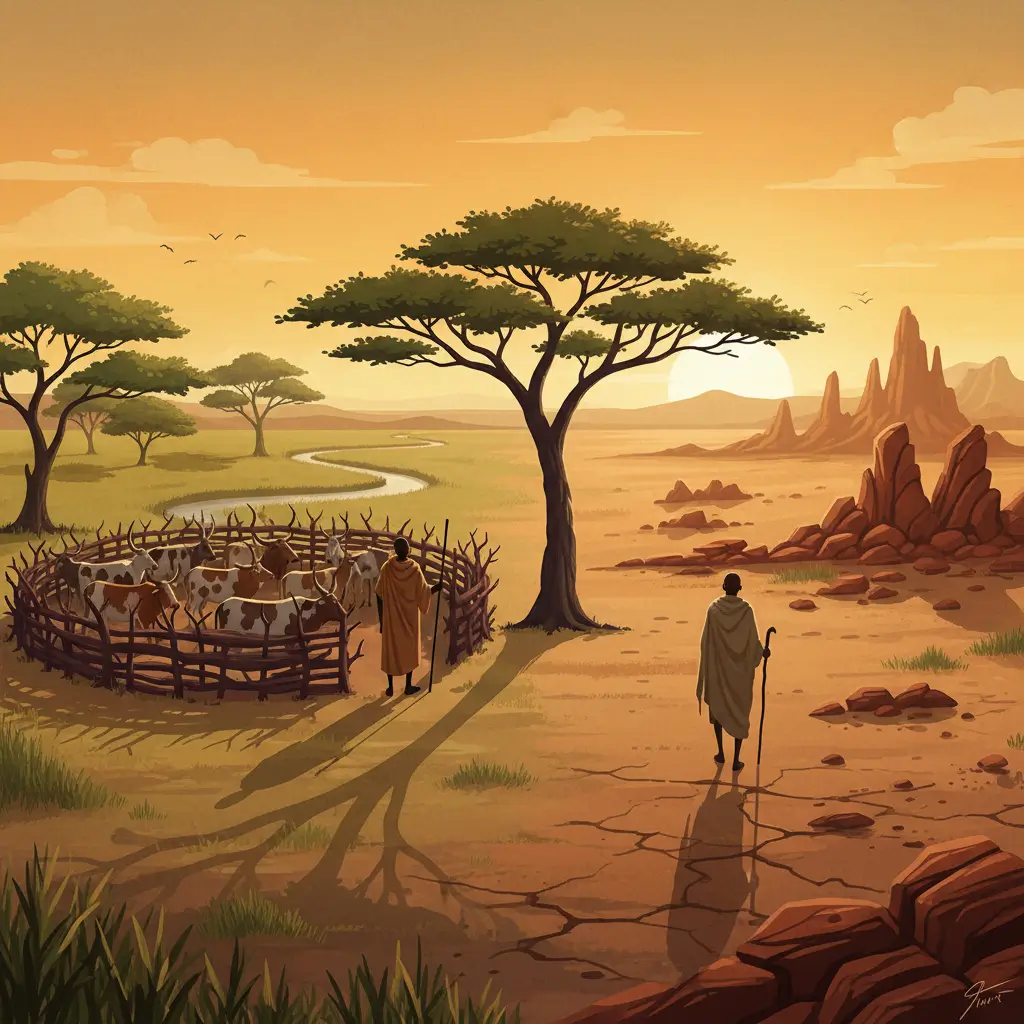 The Origin of the Bushmen: A Traditional African Folk Tale