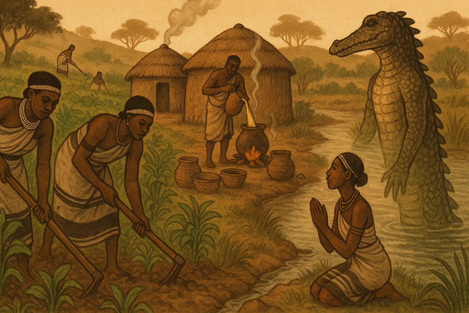 Traditions of the Amaxhosa: STORY OF THE BIRD THAT MADE MILK.