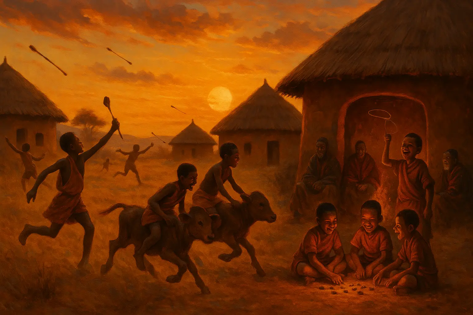 The Games of the Children of the Wind